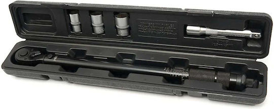 HBM Machines Δυναμόκλειδο Καρέ 1/2" Ροπής 28-210 Nm με Μήκος 12.5εκ.