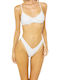 Set Bikini Τριγωνάκι Λευκό