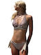 Set Bikini Triangle with Removable Padding Striped