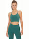 Women's Sports Bra without Padding Mallard Green.