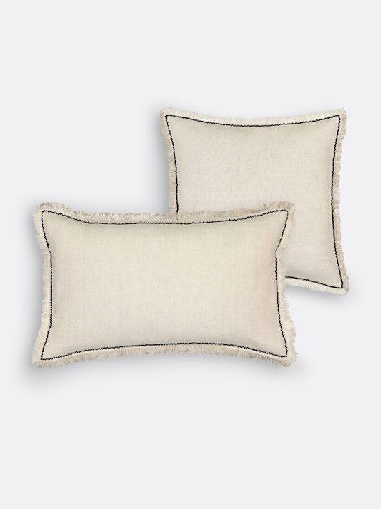 La Redoute Interieurs Калъфка за Възглавница Бежов 45x45см.