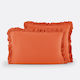 La Redoute Interieurs Kissenbezug Orange 63x63cm.