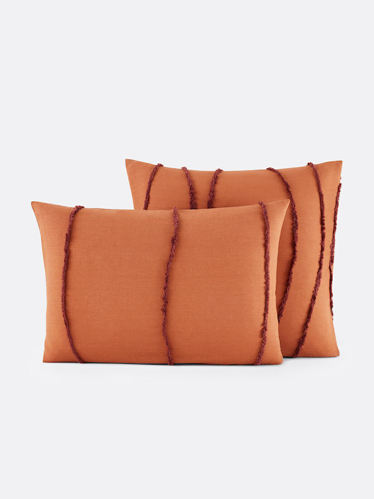 La Redoute Interieurs Kissenbezug Orange 63x63cm.