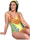 Maternity Swimwear Bandana Yellow