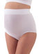 Diana M004 Maternity Briefs High Waist White
