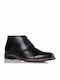 Piele Negru Ghete barbati