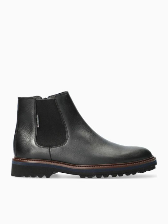 Leather Black Chelsea Boots Anatomical