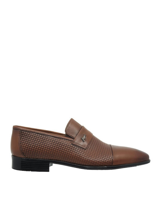 Men's Leather Loafers Tabac Brown