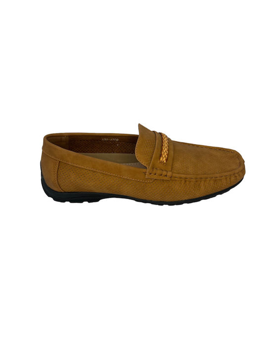 MelShoes Мъжки мокасини Черно