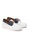 Δερμάτινα Ανδρικά Boat Shoes σε Λευκό Χρώμα