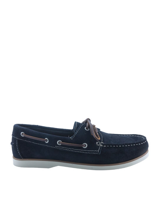 Herren Mokassins in Blau Farbe