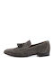 Men's Leather Loafers Gray