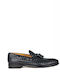 Δερμάτινα Ανδρικά Loafers σε Μαύρο Χρώμα