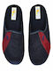 Men's Printed Slippers Blue