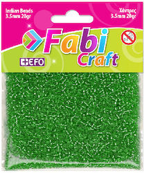 Χάντρες Fabi 3.5mm 20gr Πράσινο