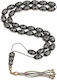 Roloi Komboloi Amber Worry Beads with 33 Beads Black 42cm