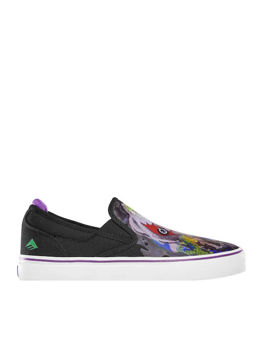 Wino G6 Мъжки Slip-On Черен