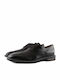 Leder Herren Oxfords Schwarz