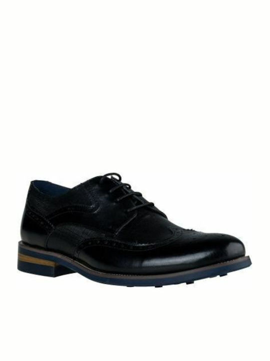 Bocca Lupo Herren Oxfords Schwarze