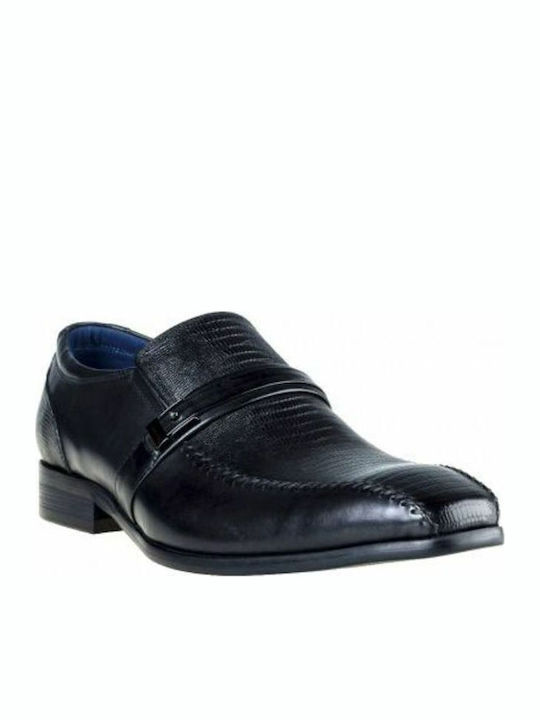 Bocca Lupo Leder Herren Freizeitschuhe Schwarz