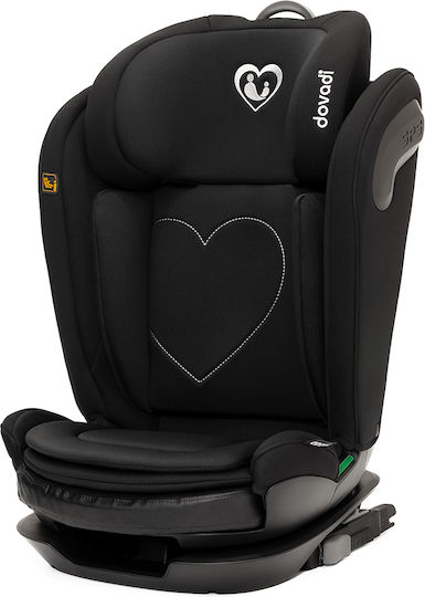 Dovadi Angel Baby Car Seat High-back Booster i-Size with Isofix Midnight Black 15-36 kg