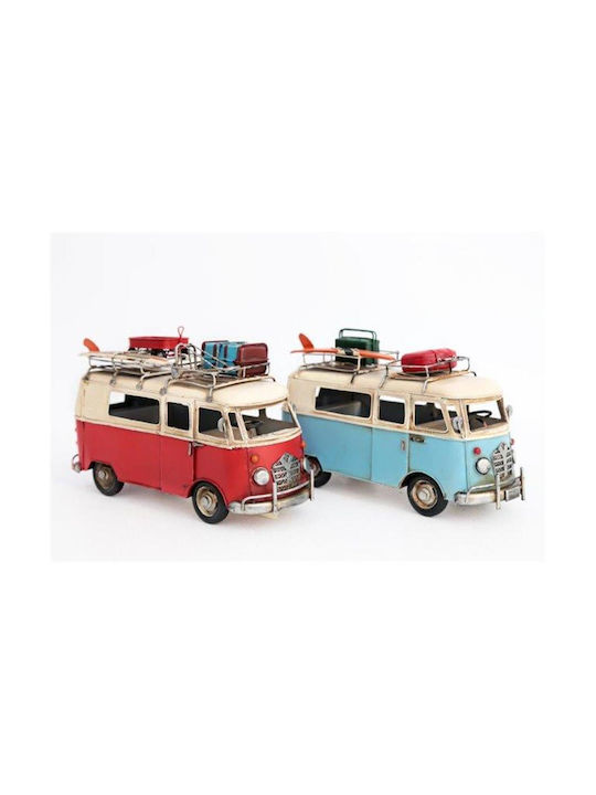 Atmosphera Antic Miniatură Decorativă Mașină Metalică Camper Van 27x17cm