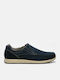 Men's Leather Moccasins BLUE