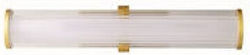 Nova Luce Leuchte Wand LED Gold 42.5x8.2x12cm
