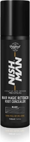 Nish Man Magic Color Черен Спрей За Коса 100 Мл