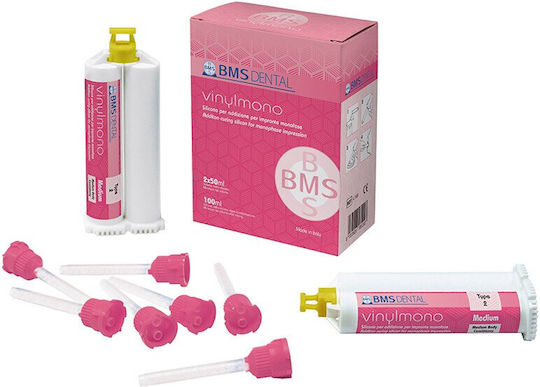 Bms Dental Λεπτόρευστο Αποτυπωτικό Vinylmono 2 X 50ml