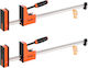 Vevor Bar Clamps Woodworking 2-Pack 76.2 Cm Parallel Clamp Set Even Pressure
