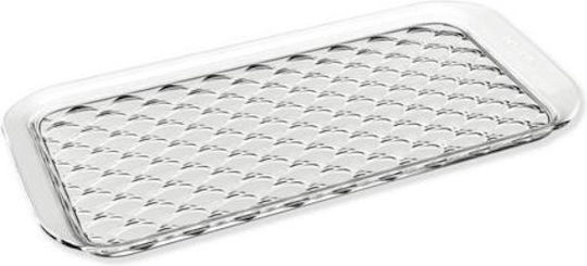 Tescoma Dekorative Platte Hölzernes Silber 1Stück 40x26x2cm