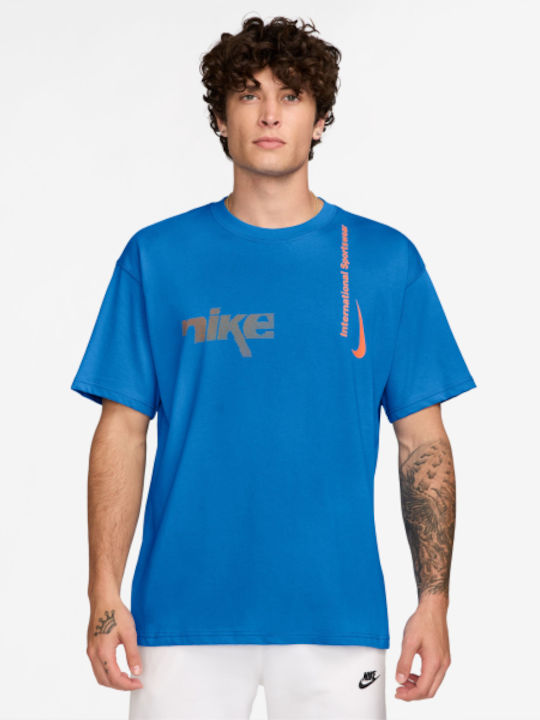 Nike Тениска Син