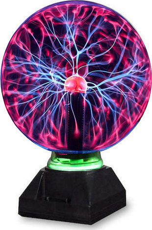 Magic Plasma Light Ball Декоративна Лампа Плазмена топка Черен