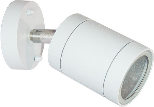 Aca Spot with Socket GU10 in White Color