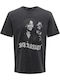 Bob Marley Tricou Vintage – Ediție Oversized Neagră True Fans