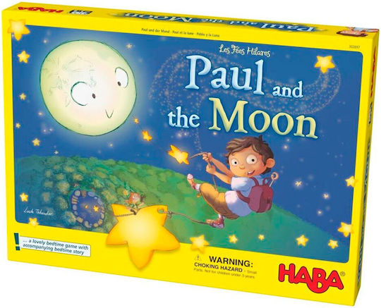 Board Game Paul and the Moon for 1-6 Players 3+ Years Old (EN) Haba