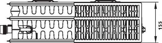 Kermi Panel Radiator Body Triple-column 33/750/800 1460.28kcal/h