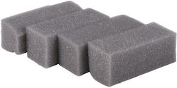 Set of 4 Pieces Painting Sponges 50x20x20 Mm