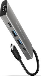 Axagon Stație de andocare cu USB-C HDMI 4K PD