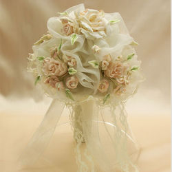 Nupfliche Blumenstrauß Pl501 Ivory