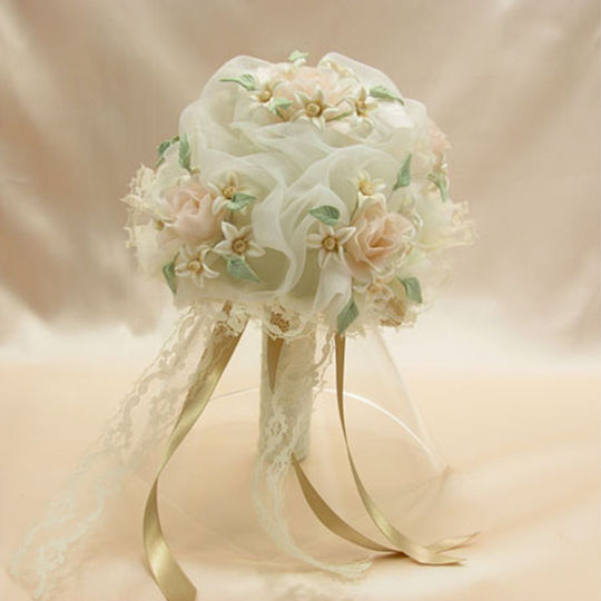 Bridal Bouquet Pl502 Ivory
