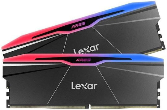 Lexar ARES DDR5 32GB RAM с 2x16GB Модули и Скорост 6000 за Настолен Компютър