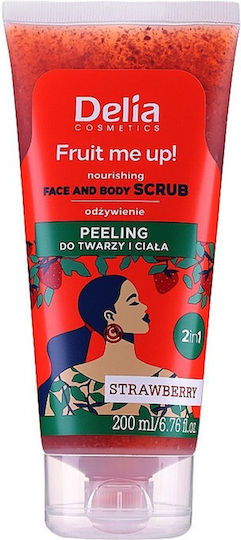 Delia Cosmetics Fruit Me Up Peeling für Gesicht & Körper 200ml