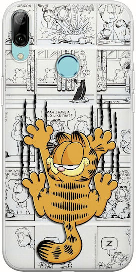 Garfield Huawei Y7 2019 Flexible Tpu Διάφανη Σιλικόνη