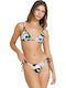 Shadow Tropic Bikini Slip με Κορδονάκια Multi