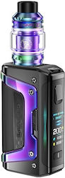 Geek Vape Aegis Legend 2 L200 Zeus Rainbow Purple Box Mod Kit 5.5ml
