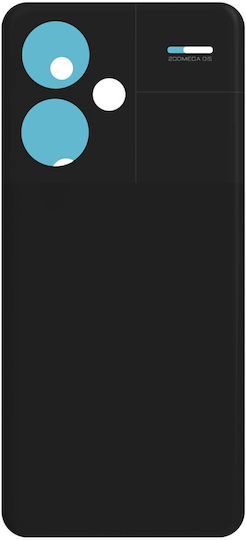 Clappio Replacement Rear Window Xiaomi Redmi Note 13 Pro Plus Black