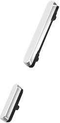 Clappio Power Volume Button Samsung Galaxy S24 Fe Grey