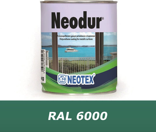 Neotex Neodur Polyurethan-Farbe Grün 10kg 09405